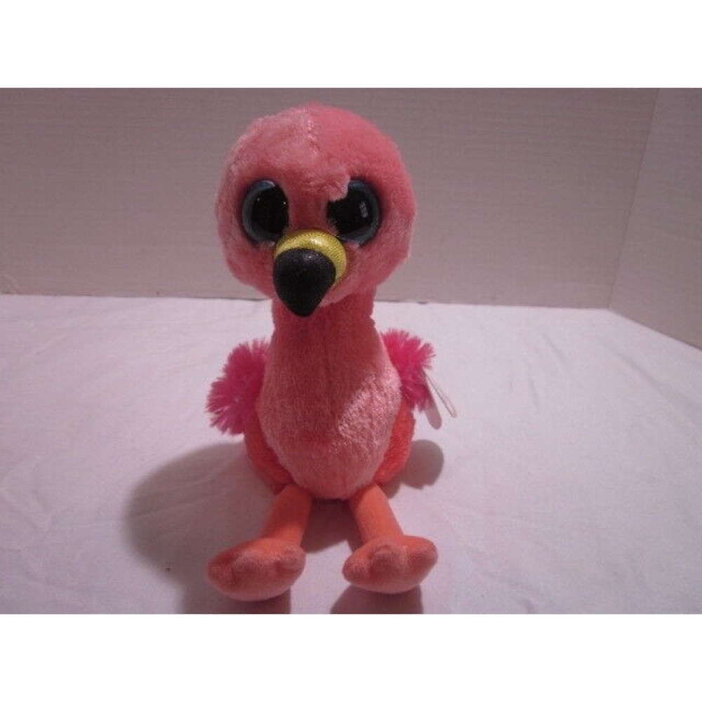 Ty Beanie Boo Baby Gilda Flamboyant 2017 Beanbag Plush Pink Toy Collectible New